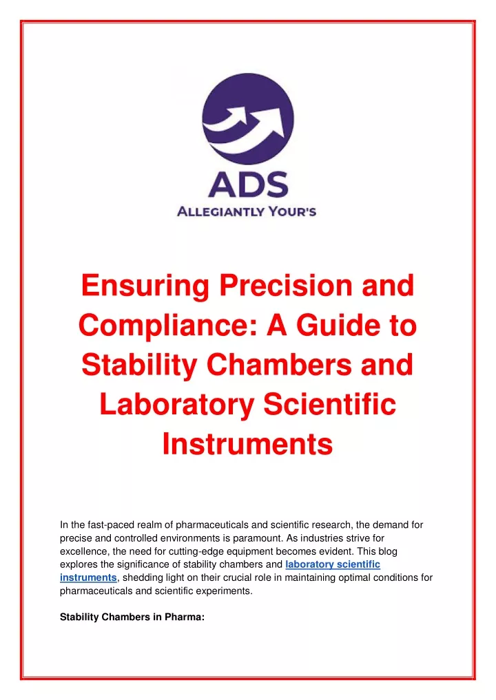 ensuring precision and compliance a guide