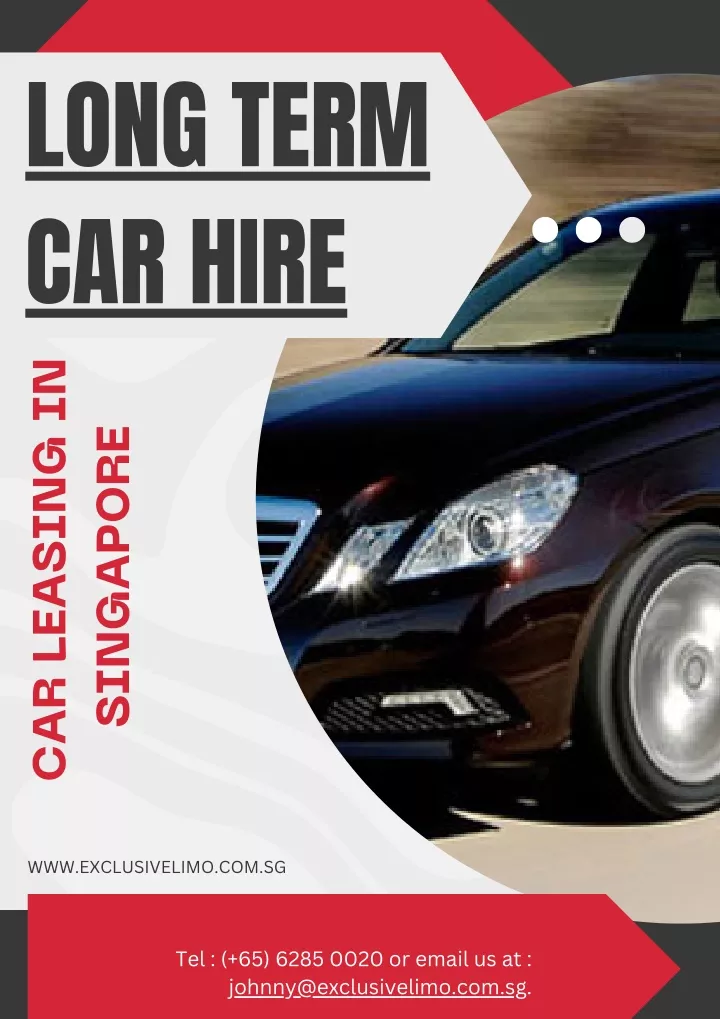 long term car hire