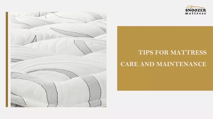 tips for mattress