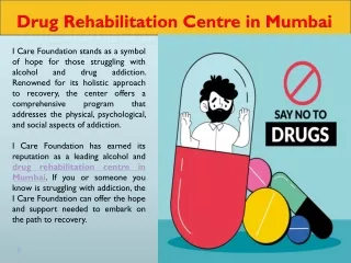 Drug Rehabilitation Centre in Mumbai