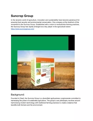 Suncrop Group
