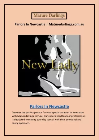 Adult Massage Newcastle | Maturedarlings.com.au