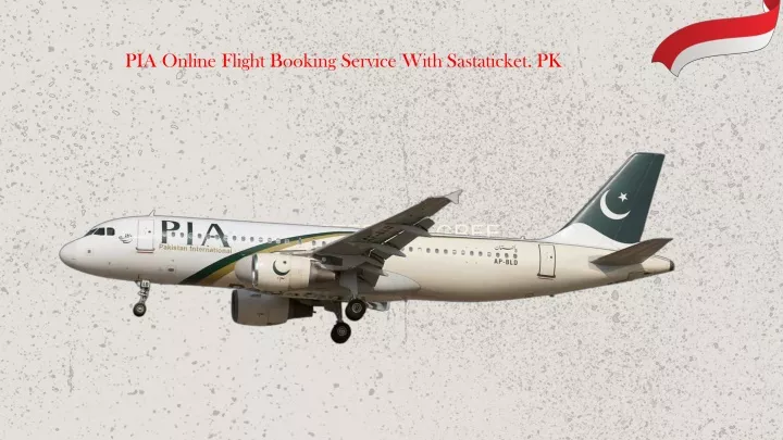 pia online flight booking service with