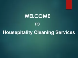 welcome to