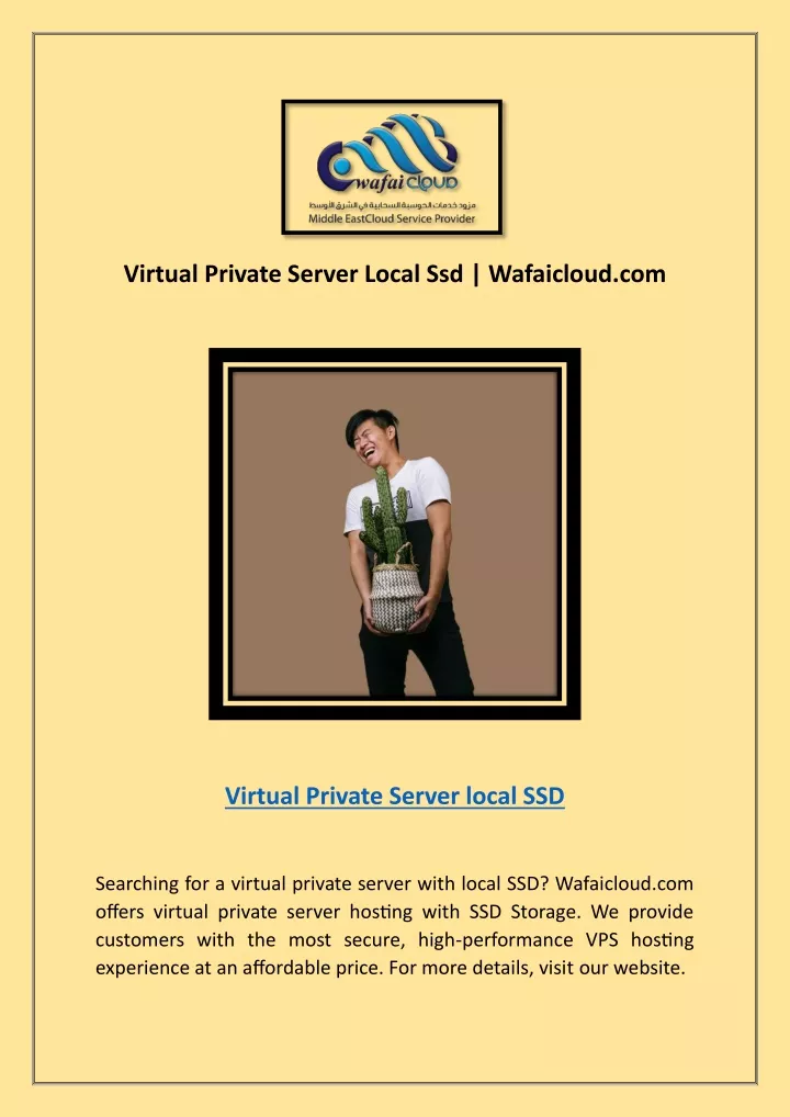 virtual private server local ssd wafaicloud com