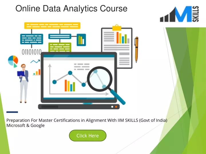 online data analytics course