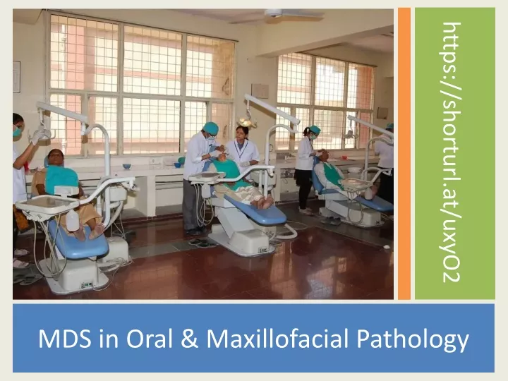 mds in oral maxillofacial pathology