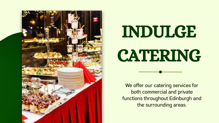 indulge catering