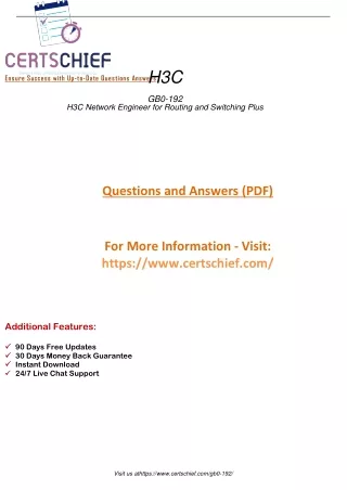 ensure success with up to date questions answers