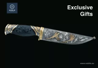 Noblie Custom Knives Catalog 2024