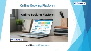 online booking platform