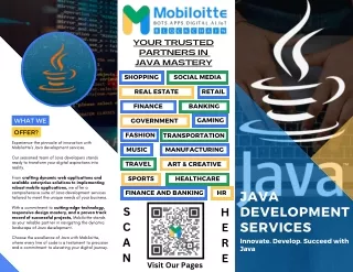 Java app Development Services