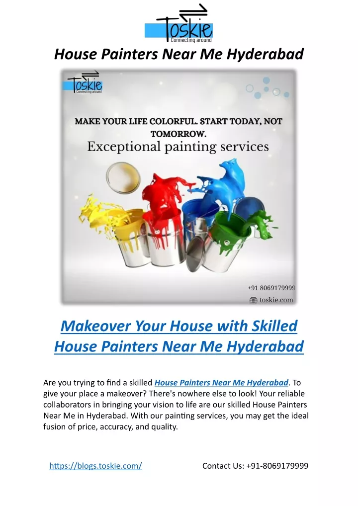 house painters near me hyderabad