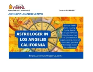 Best Astrologer in Los Angeles California