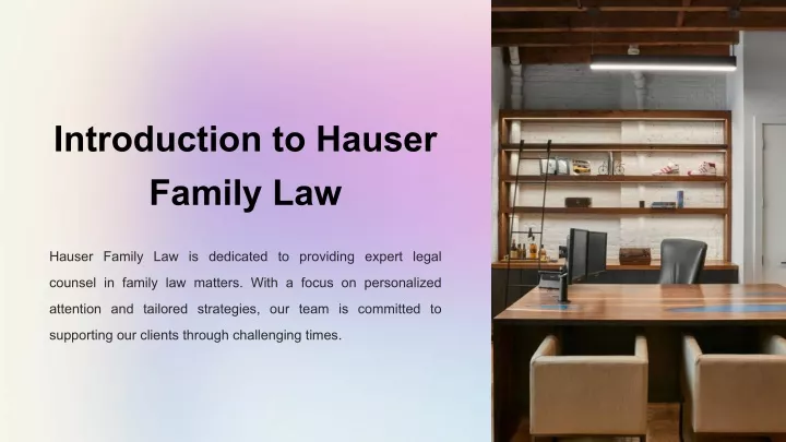 introduction to hauser family law