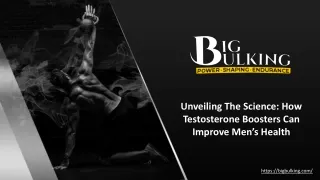 Unveiling The Science How Testosterone Boosters Can Improve Men’s Health