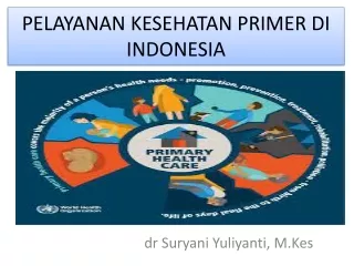 Prinsip Pelayanan Kesehatan Primer dan SKN 2020