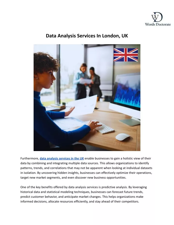 data analysis services in london uk