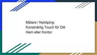 m lare i nyk ping konstn rlig touch f r ditt hem eller kontor