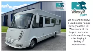 Motorhome Buyers & Dealers  New Motorhomes for Sale in Cheshire UK
