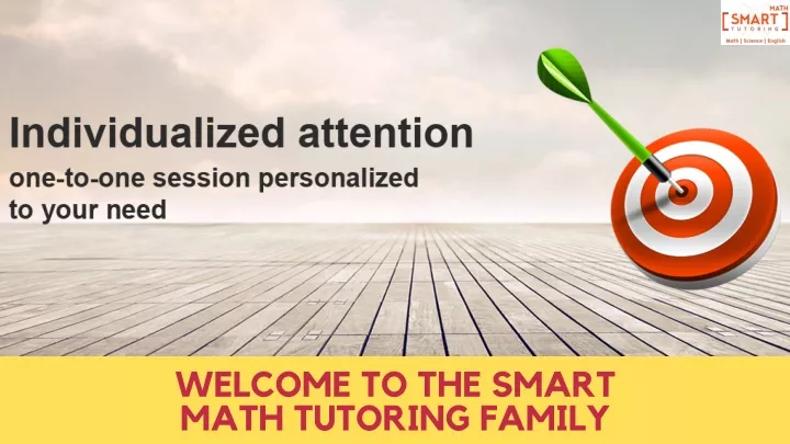 welcome to the smart math tutoring family
