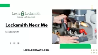 Locksmith Near Me