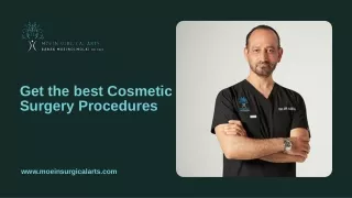 Get the best Cosmetic Surgery Procedures