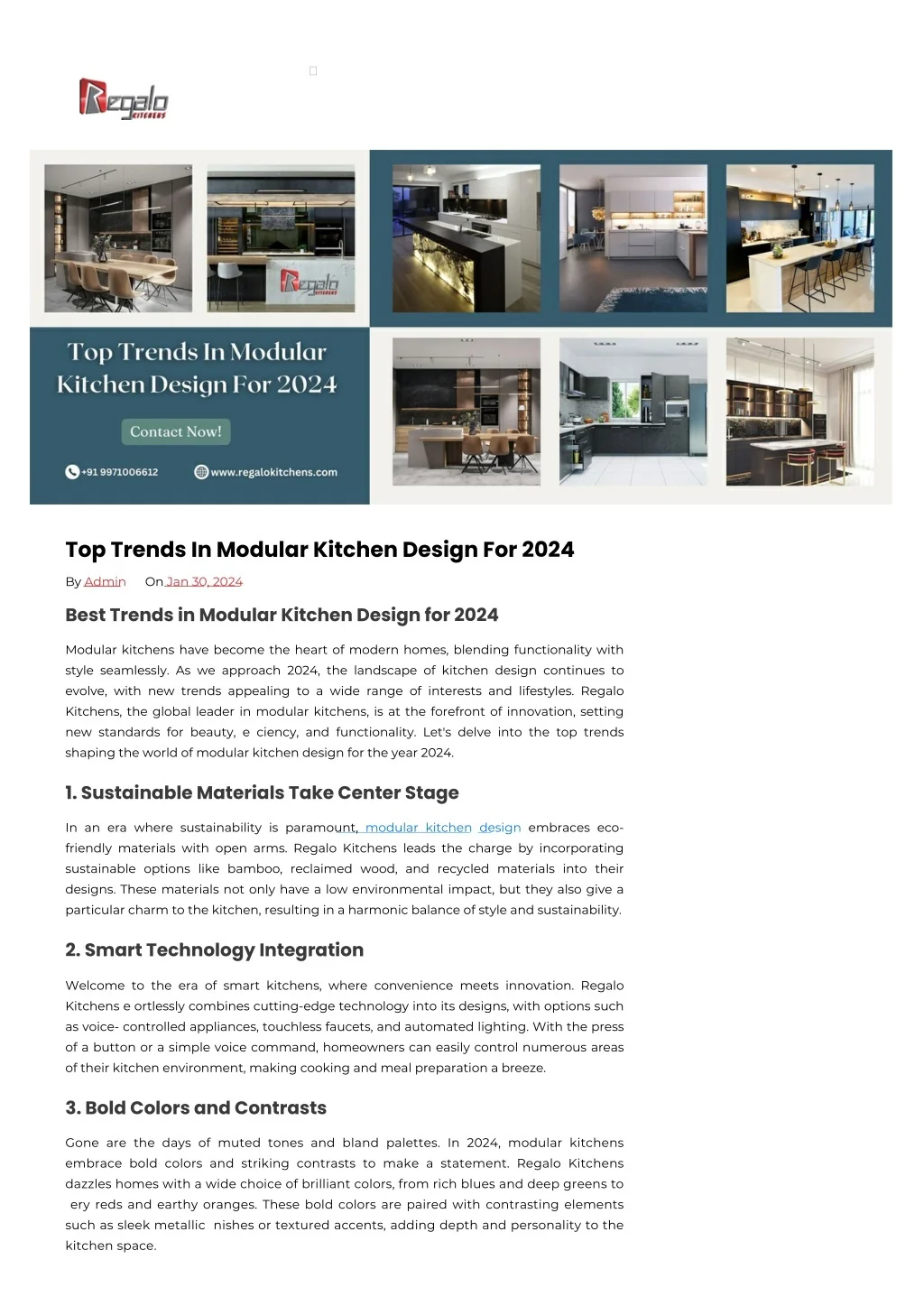 PPT - Top Trends in Modular Kitchen Design 2024 PowerPoint Presentation ...