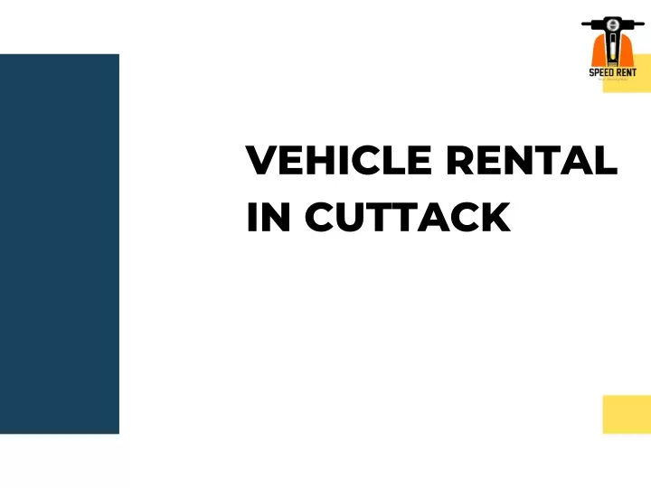 vehicle rental in cuttack