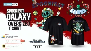 New Era Spookiest Galaxy Oversized T Shirt – Punjabi Adda