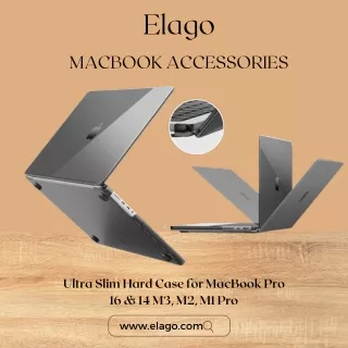 Sleek Macbook Pro M1 Case | elago Ultra Slim Hard Case