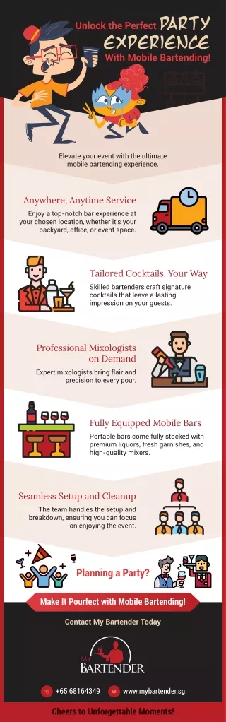 Unlock the Perfect Party Experience With Mobile Bartending!