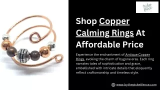 Shop Unique Copper Calming Rings At Affordable Price