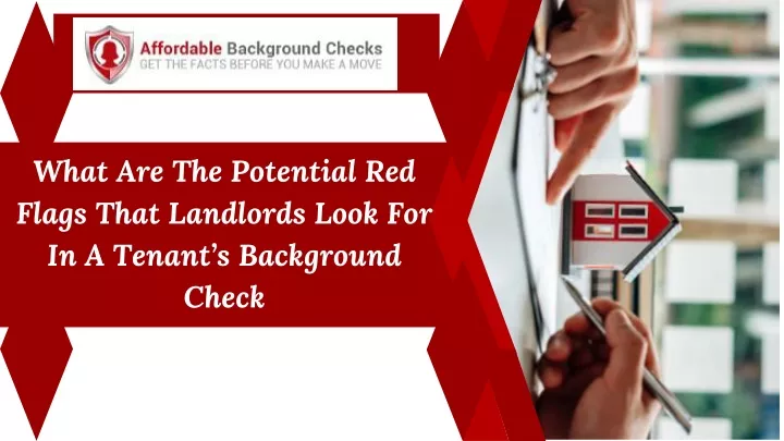 what are the potential red flags that landlords