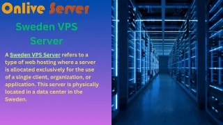 Efficient and Secure Sweden VPS Server Hosting for Optimal Performance