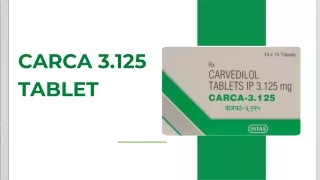 Carca 3.125 Tablet