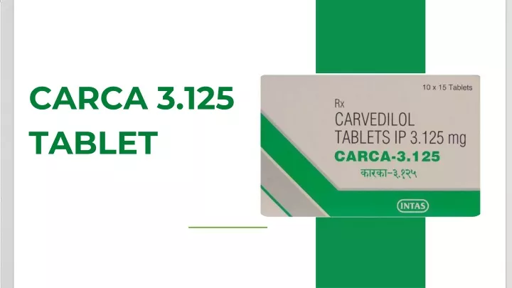 carca 3 125 tablet