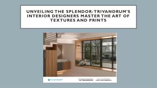 interior design in Trivandrum
