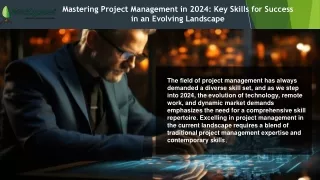 Mastering Project Management in 2024: Key Skills for Success in an Evolving Land