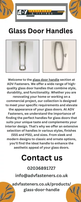 Elevate Your Shower Experience with Hayes Glass Shower Door Handles