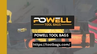 Benefits of Hanging Tool Bag