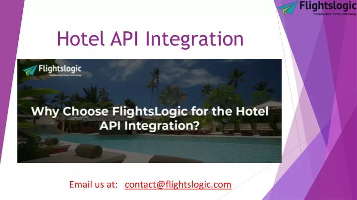 hotel api integration