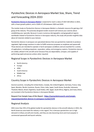 pyrotechnic devices in aerospace market size