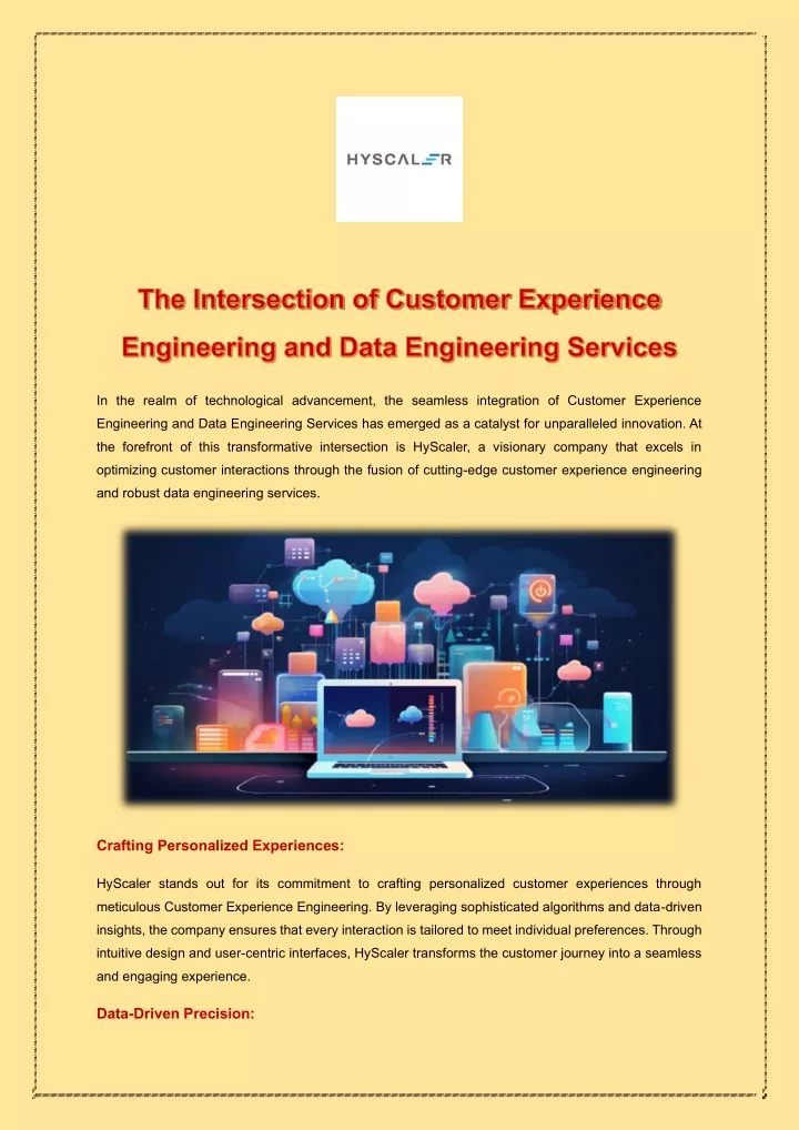 the intersection of customer experience