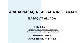 arada nasaq at aljada in sharjah