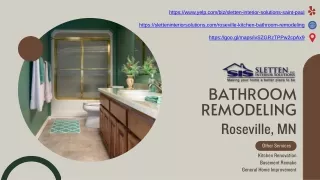 Bathroom Remodeling Roseville, MN