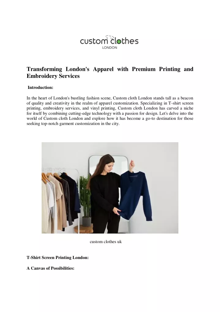 transforming london s apparel with premium