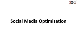 social media optimization