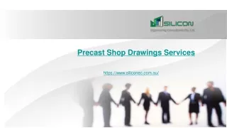 Precast Shop Drawing Services