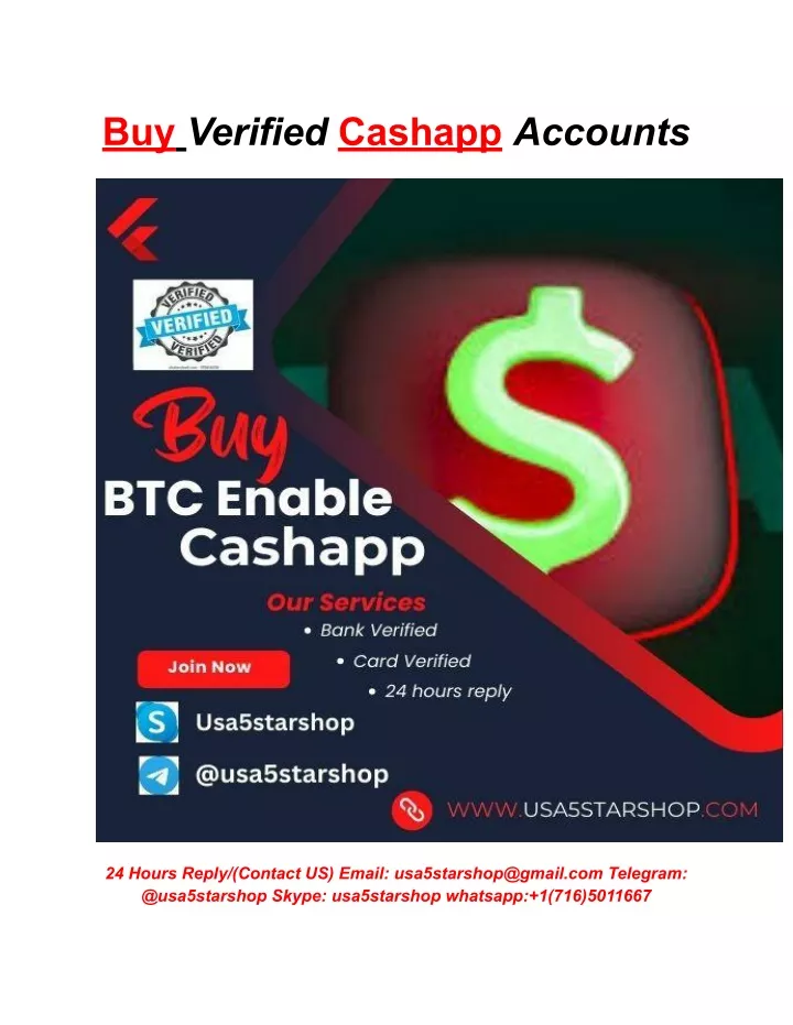 buy verified cashapp accounts